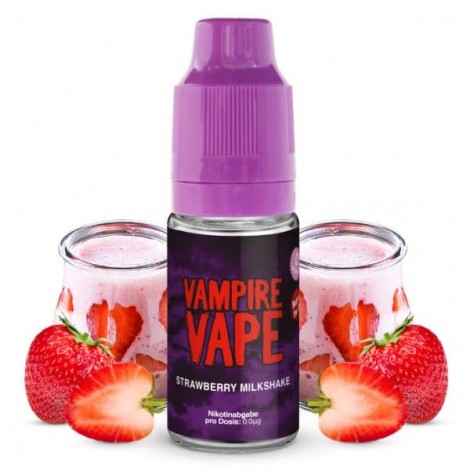 Vampire Vape Liquid Strawberry Milkshake 10ml