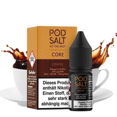 Pod Salt Nikotinsalz Liquid – Coffee