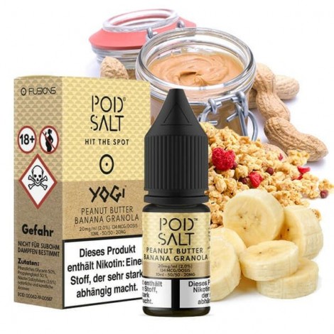 Pod Salt Yogi Peanut Butter Banana Nikotinsalz Liquid