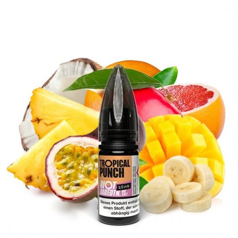 Riot Bar Edition Nikotinsalz Liquid Tropical Punch 10ml