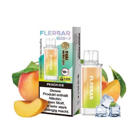 Flerbar Pod – Peach Ice