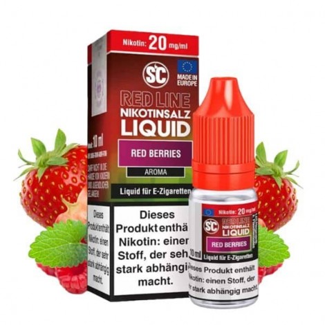 SC Red Line Nikotinsalz Liquid Red Berries 10ml