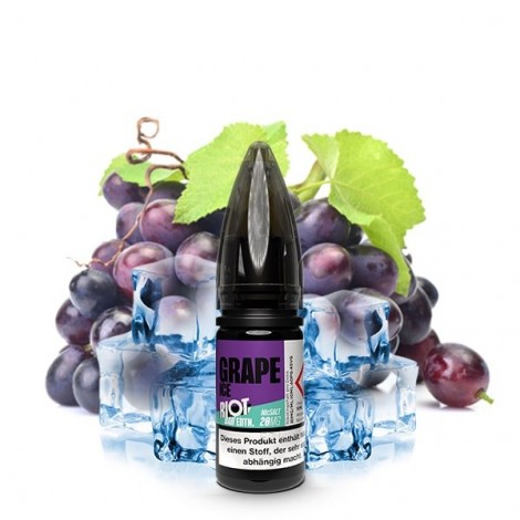 Riot Bar Edition Nikotinsalz Liquid Grape Ice 10ml