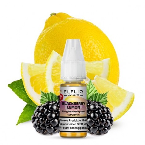 ElfBar ELFLIQ Nikotinsalz Liquid Blackberry Lemon 10ml