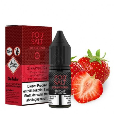 Pod Salt Strawberry Nikotinsalz Liquid