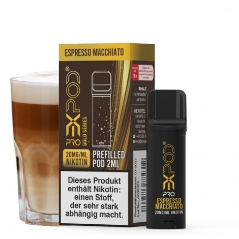 Expod Pro Pod – Gold Series – Espresso Macchiato