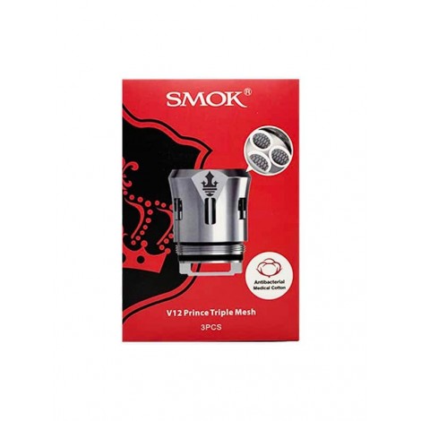 Smok V12 Prince Triple Mesh Coils Verdampferköpfe 0,15 Ohm