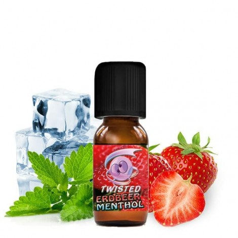 Twisted Aroma Erdbeer Menthol 10ml