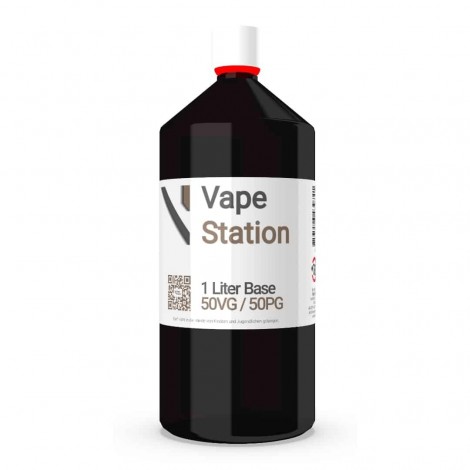 Vape Station Liquid Base 50VG/50PG 1 Liter