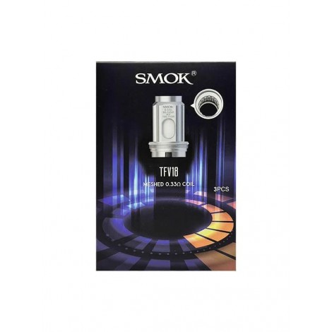 Smok TFV18 Meshed Coils Verdampferköpfe 0.33 Ohm