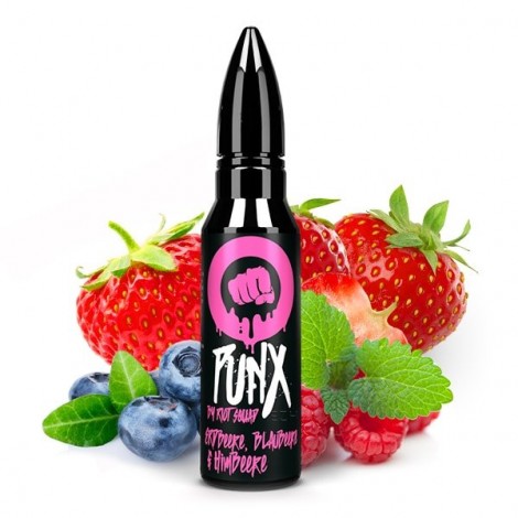 Riot Squad PUNX Aroma Erdbeere, Blaubeere und Himbeere 5ml