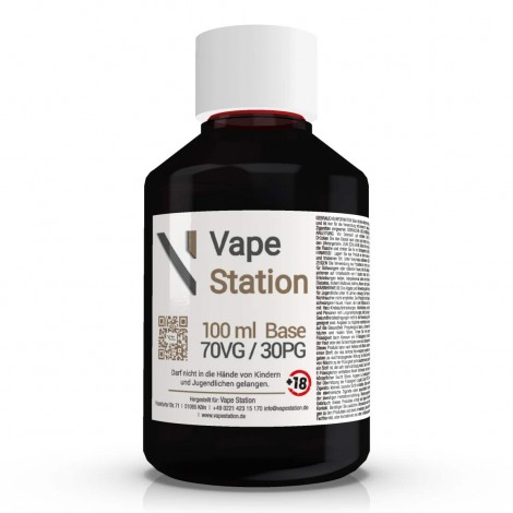 Vape Station Liquid Base 70VG/30PG 100ml