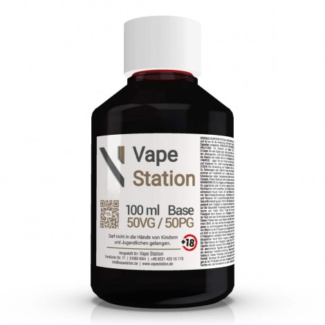 Vape Station Liquid Base 50VG/50PG 100ml