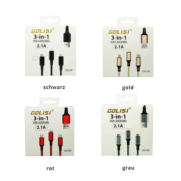 Golisi 3-in-1 USB La...